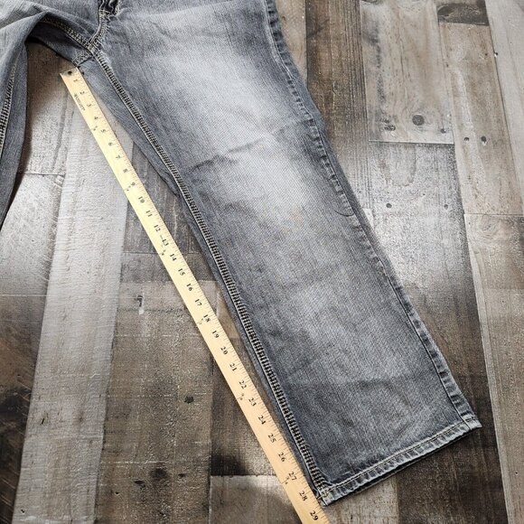 Mens TK Axel size 36x30 Relaxed Straight Mid Rise Jeans - Picture 6 of 11